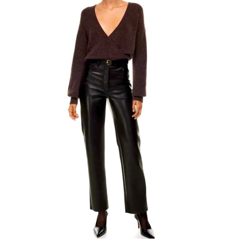 Wilfred + Aritzia Vegan Leather Pants